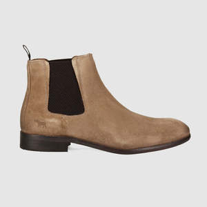 Seville Chelsea Boots Beige Suede