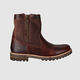 Wint Zip Up Boots Rust