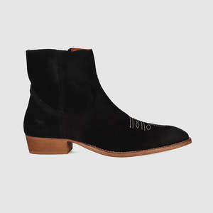 Ziggy Chelsea Boot Black Suede