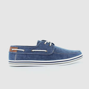 Mens Casual Shoes: Dustin Boat Shoes Navy