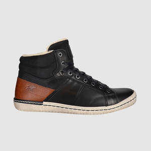 Massey Lace Up Boots Black