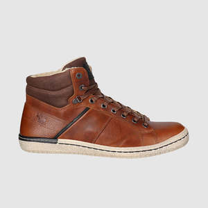 Massey Lace Up Boots Tan