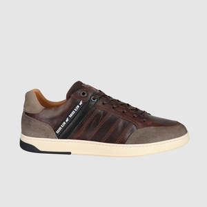 Mens Dark Brown Leather Casual Shoes: Crisp Casual Shoes Dark Brown