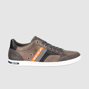 Mens Grey Leather Casual Shoes: Brand Casual Shoes Grey