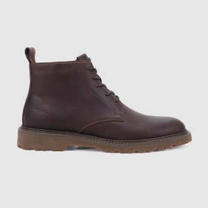 Mens Boots: Evan Lace-Up Boots Redwood