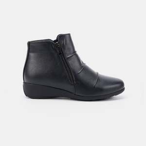Romi Zip Up Boots Black
