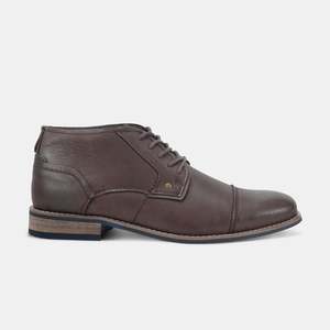 Tank Lace Up Boots Brown