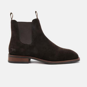 Rancher Chelsea Boots Chocolate Suede