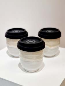 'Cream' Westcoast Stoneware 8oz Keepcup