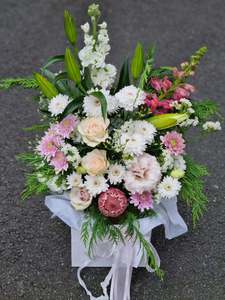 Pastel Posy Bag Arrangement