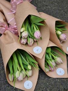 Mothers Day Flowers: Tulip bouquet