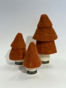 Felt Christmas Tree (Burnt Orange)