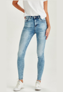 Junkfood Jeans: JUNKFOOD JEANS ROCKER TALL - BLUE