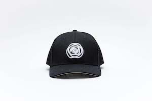 Rose Road: ROSE ROAD BASEBALL CAP - BLACK
