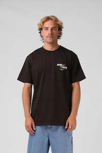 RPM FAST LANE TEE - ESPRESSO