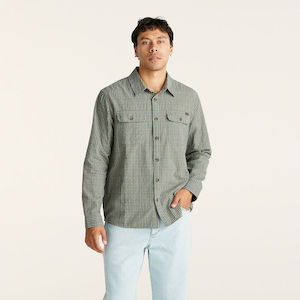 Wrangler: WRANGLER PARALLELS SHIRT - GREEN CHECK
