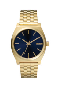 Nixon: NIXON TIME TELLER WATCH - ALL LIGHT GOLD/COBALT