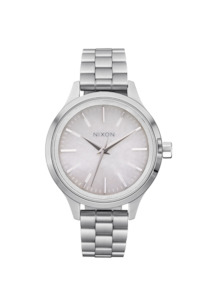 NIXON OPTIMIST WATCH - SILVER/ MOTHER OF PEARL