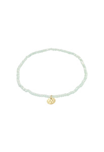 Jewellery: PILGRIM INDIE BRACELET - SAGE GREEN