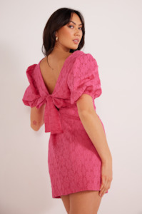 Womens Sale Apparel: MINKPINK JAYNE BRODERIE MINI DRESS - ORCHID