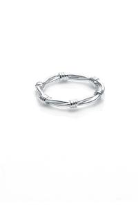 Rings: STOLEN GIRLFRIENDS CLUB - BARBED WIRE SKINNY RING