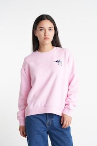 HUFFER SLOUCH CREW 350/SINGER - PALE ROSE