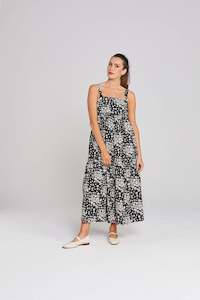 Thing Thing: THING THING ZIGGER DRESS - NIGHT BLOOM