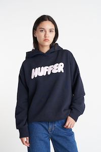 HUFFER WOMENS ARCADE HOOD/JUICY - NAVY