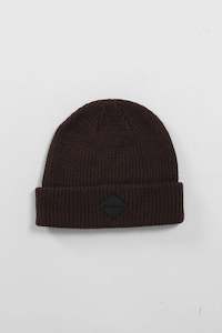RPM KNITTA BEANIE - BLACK COFFEE
