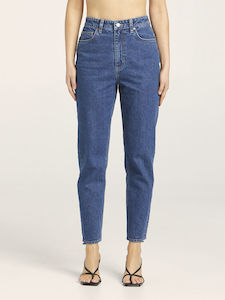 Lee: LEE HIGH MOMS - MISSY BLUE