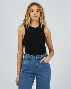 SILENT THEORY PIA TANK - BLACK