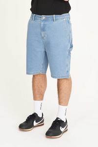 HUFFER CARPENTER DENIM SHORT - DRIFT BLUE