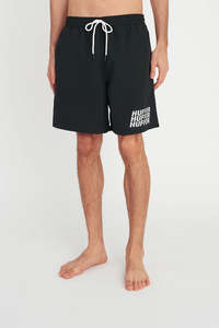 HUFFER STAPLE TRUNK/STACKED - BLACK