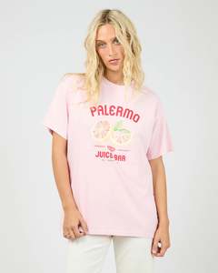ALL ABOUT EVE PALERMO RELAXED TEE - LIGHT PINK