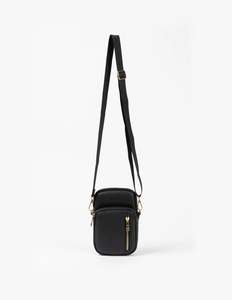 Stella Gemma: STELLA + GEMMA MOBELLE BAG - BLACK