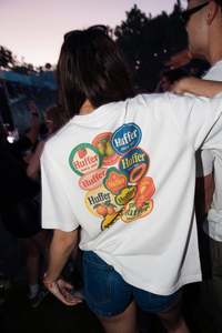 HUFFER RELAX TEE 220/FRUITY - CHALK