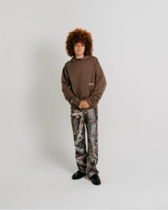 CRATE STAMP SCRIPT BOX FIT HOODIE - CHIA