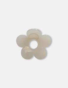STELLA + GEMMA FLOWER OUTLINE HAIR CLAW - LIGHT PINK