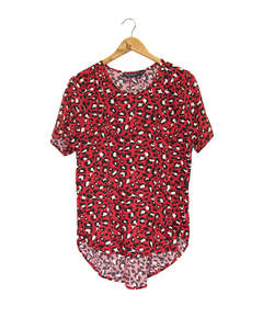 Womens Tops Tees: PLEAT BACK TOP