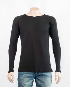 Mens Sale: SUPERFINE MERINO LONG SLEEVE VEE MENS