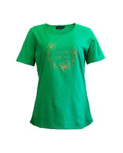 Womens Essential Tees Polos: CTN CREW MY BODY TEE