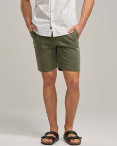 Mens Shorts: COTTON DRAWSTRING SHRT
