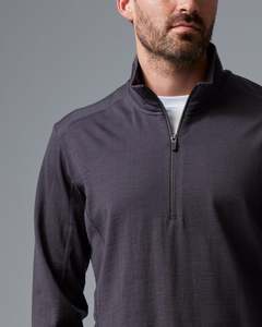 Mens Sale: 280 MERINO QTR ZIP