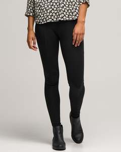 Womens Pants Capris: PONTI 2S ZIPPY PANT