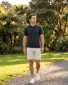 Mens Essential Tees Polos: 18M SUPERFINE MERINO SS POLO
