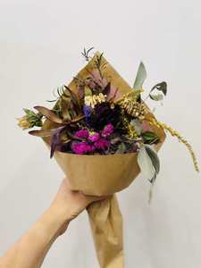 Dried flower bouquet - Wildstem Florists