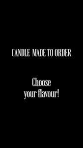 Products: CUSTOM POUR CANDLE ORDER