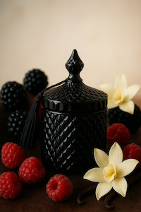 Black Raspberries & Vanilla ~ Soy Wax Candle
