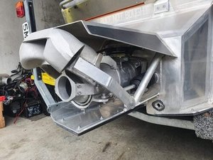 Mini boat trim nozzle - Wild Water Jet