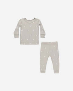 Child - Sleepwear: Bamboo Pajama Set || Snowmen